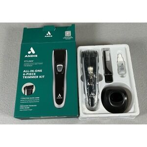 Andis Styliner Cordless Trimmer Kit 6 Piece Beard Hair Grooming Set
